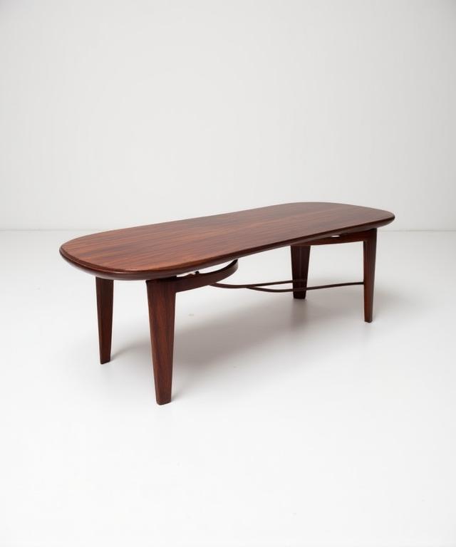 Table basse design scandinave 1950